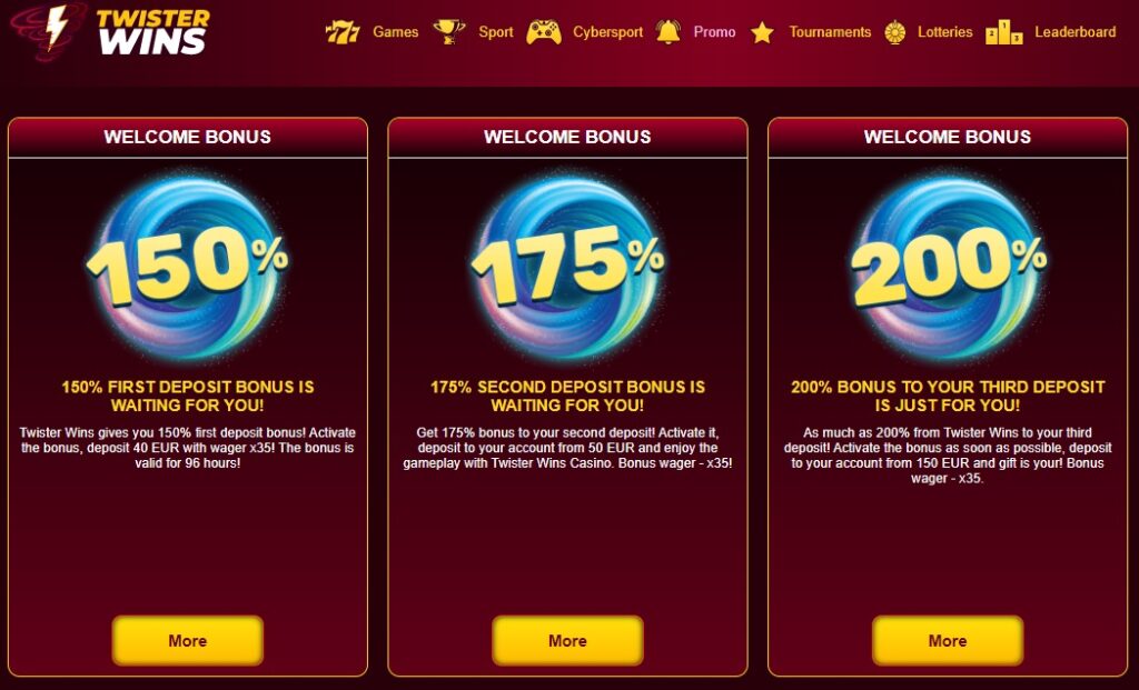 Experience the Thrills at Twister Wins Casino & Sportsbook Experience the Thrills at Twister Wins Casino & Sportsbook